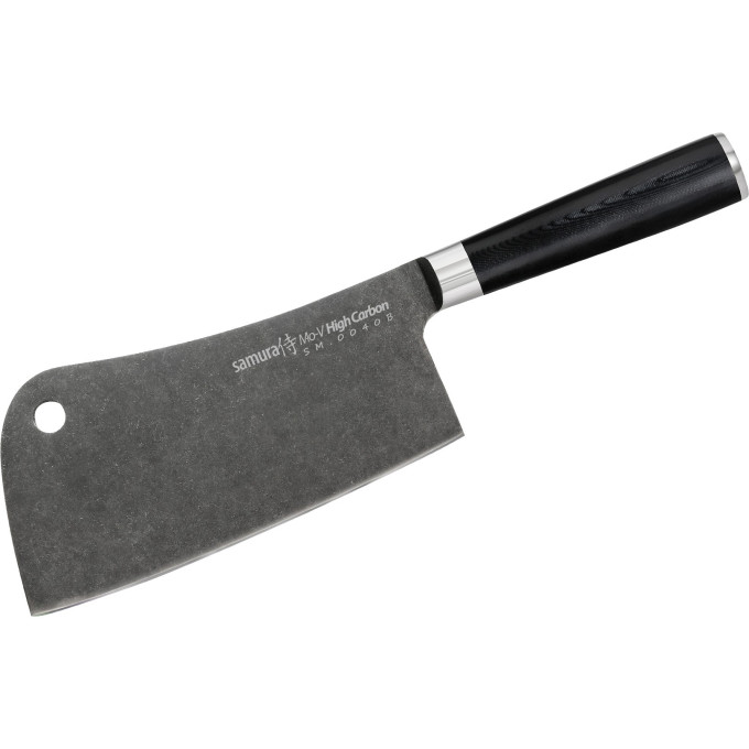 Топорик кухонный SAMURA MO-V STONEWASH SM-0040B SM-0040B/K